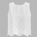 Blusa Cidra Romantic: Detalhe em Renda e Laço nas Costas