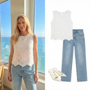 Blusa Cidra Romantic: Detalhe em Renda e Laço nas Costas