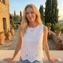 Blusa Cidra Romantic: Detalhe em Renda e Laço nas Costas